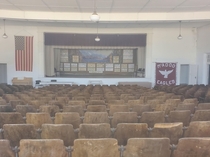 Auditorium McAdoo high TX high school Abandoned 