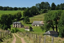 Auquainville village in France 