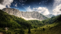 Austrian Alps Astonishing Mountain View 