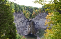 Autumn colors at Taughannock Falls New York