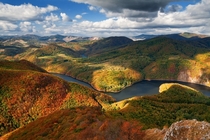 Autumn views from Sivec peak Slovakia are wonderful L Majersky 
