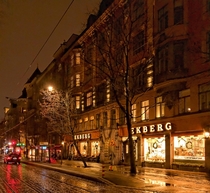 Avenue Bulevardi in Helsinki Finland 