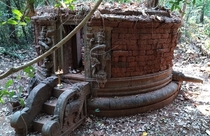 Ayinikkattu Mahavishnu temple Palakkad Kerala India This temple and destroyed after  Moplah roits