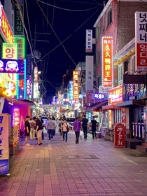 Back alley Seongnam Korea