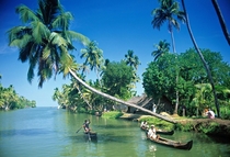 Backwaters of Kerala India 