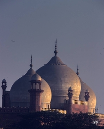 Badshahi Mosque Built in  Lahore Pakistan  By Shahrose Khan 