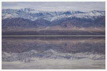 Badwater Reflection  Death Valley NP 