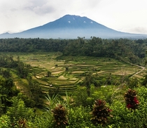 Balinese Volcano Indonesia 