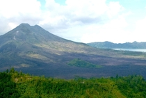 Balis second-highest mountain Batukaru  m or Coconut Shell in Balinese 