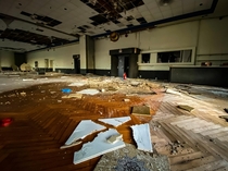 Ballroom with buckling floor and most fixtures scrapped in Ohio 