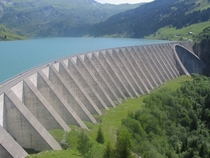 Barrage de Roselend Roselend Dam France 