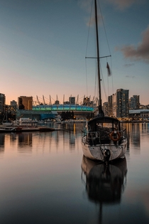 bc place at sunset