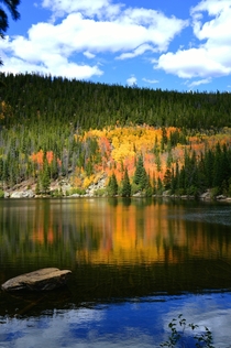 Bear Lake in Fall Colorado 