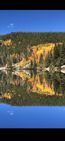 Bear Lake in Rocky Mountain National Park OC 