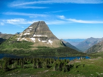 Bearhat Mountain Glacier National Park USA OC x