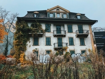 Beautiful abandoned building Biel Switzerland
