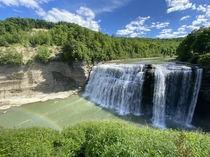 Beautiful day at Letchworth State Park in Western New York 