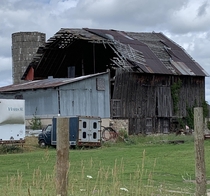 Beautiful dilapidated barn in Northern Michigan