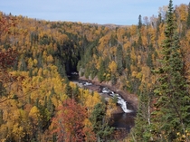Beautiful fall colors in northern Minnesota 