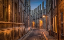 Beautiful hidden Cambridge street