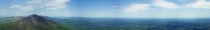 Beautiful panorama along the Appalachian trail 