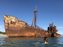 Beautiful shipwreck