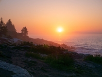 Beautiful start to Memorial Day at Pemaquid Point Maine USA 