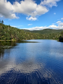 Beautiful Sterling Pond at Smugglers Notch VT 