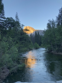 Beautiful Sunset at Yosemite 