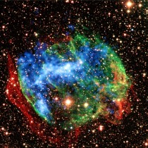 Beautiful Supernova remnant just  light years away from our Galaxy- WB 