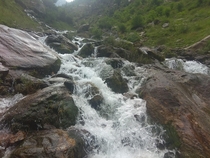 Beautiful Water Stream In Kashmir 