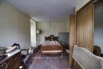 Bedroom Inside an Abandoned Catskills ResortBed amp Breakfast 
