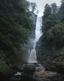 Believe it or not this is in the UK - Snowdonias best waterfall  pete_ell