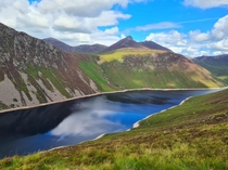 Ben Crom Reservoir on a rare sunny day in Ireland 