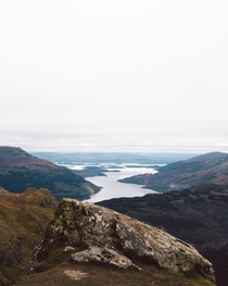 Ben Vorlich overlooking Loch Lomond Scotland  x