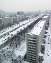 Berlin in the snow 