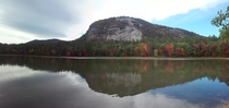 best picture Ive ever taken Conway New Hampshire echo lake white horse and cathedral ledge 