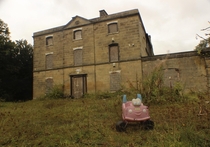 Big abandoned house UK
