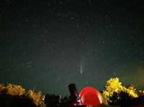 Big Dipper  Comet July  in Killarney Ontario