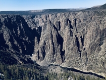 Black Canyon of the Gunnison National Park Gunnison Colorado 