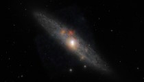 Black Hole Naps Amidst Stellar Chaos -- The supermassive black hole at the center of the Sculptor galaxy has dozed off or gone inactive sometime in the past  years 