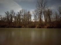 Black River Missouri Moonlight 