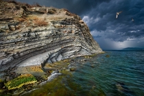 Black Sea in Novorossiysk Russia by Mesilla Sergey 