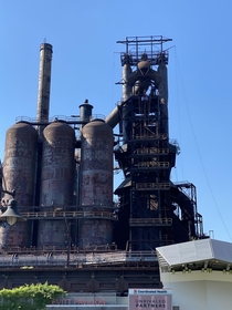 Blast furnace b at the Bethlehem steel Pennsylvania plant Still as beautiful as ever