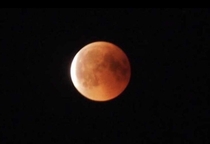 Blood moon picture i took on th of july 