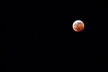 Blood Wolf Moon of  I took this myself Best shot I could get with the equipment I had at the time
