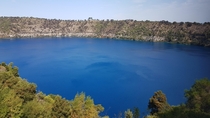 Blue Lake Mount Gambia South Australia OC x