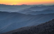 Blue Ridge Mountain Sunset 