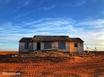 Blue Skies Red Dirt and left to rot out in west Texas