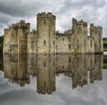 Bodiam Castle Built in the th-Century East Sussex England 